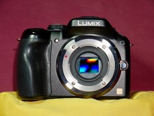PANASONIC Lumix G5 (Black) Body Only + 2 Batteries & Charger: Shutter Count 2256
