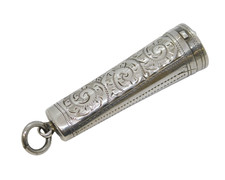 Sterling Silver Floral Pattern