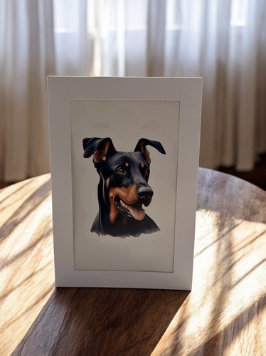 Doberman dog greetings - doberman,