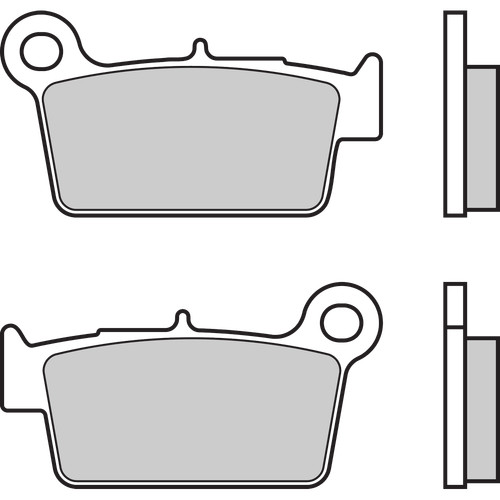 Brembo pad brake traseras - brembo, pad,