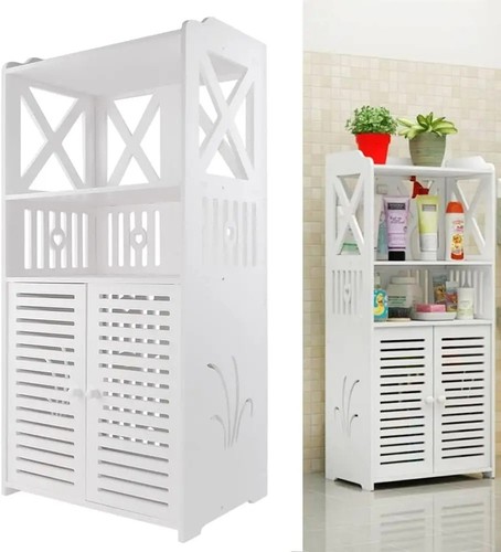 White bathroom tier - 3, 2