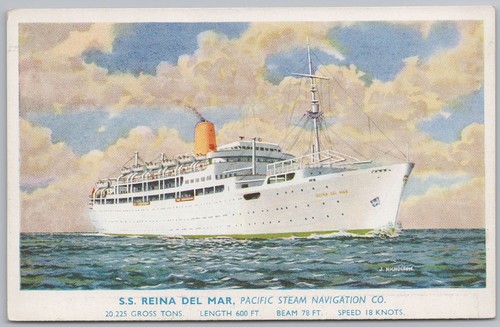 Reina del mar - mar, pacific
