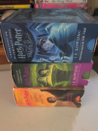 Harry potter audio books - cd,