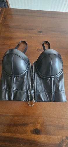 Women black faux leather - faux,