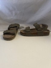 M&S Girls Sandals In taupe
