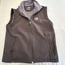 KARRIMOR Black Softshell Gilet size XL Mens Full Zip Vest Casual Outdoors