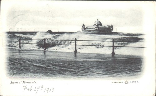 Storm morecambe lancashire - storm, at