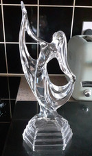 Vintage Crystal Glass Dancer