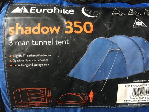 Eurohike shadow 350 - shadow,