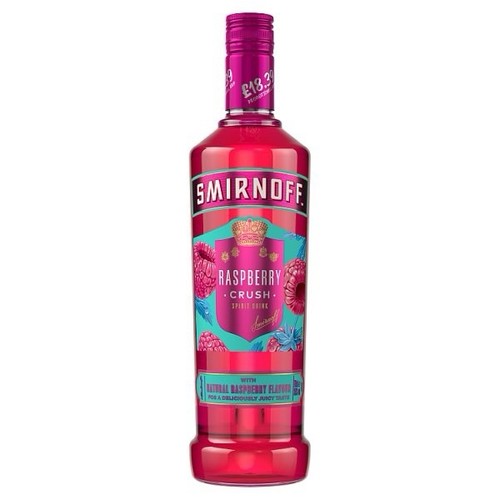 Smirnoff raspberry crush vodka - smirnoff,