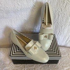 LULU GUINNESS Oyster Ivory BOW