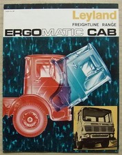 LEYLAND Ergomatic Cab Freightline Commercial Sales Brochure Sept 1964 Ref 897