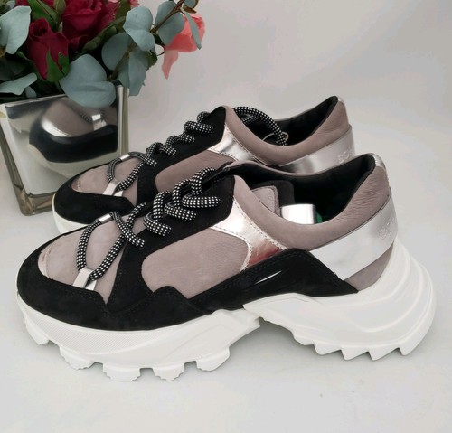 Soho grit chunky sole trainers - grit,