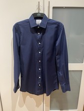 T.M. Lewin Slim Fit Navy Shirt