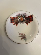 Royal Grafton Bone China Coaster (4.5 In.) - Royal Stewart Tartan - Scotland