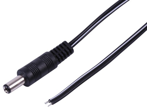 5mmx5 5mm male plug to - male, dc