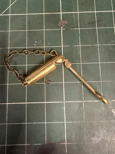 Ww1 brass borescope - brass,