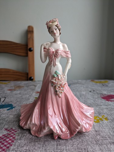 Coalport fairest lily figurine - fairest,