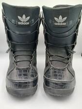 Adidas Black Snowboard Boots Size 5 38 Womens Snowboarding