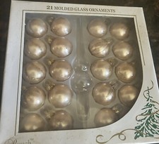 VTG Mini Rauch Christmas Ornaments 20 Minus Topper