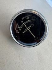VINTAGE JOSEPH LUCAS BM2 AMMETER GAUGE TYPE P8 FIT AUSTIN MORRIS RILEY MORGAN