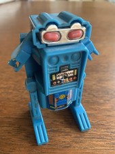 VINTAGE GOBOT PINBALL MACHINE  ROBOT  TRANSFORMER - PLASTIC -missing hands 