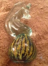 Mdina Glass Seahorse