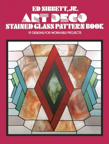 Art deco stained glass - deco, pattern