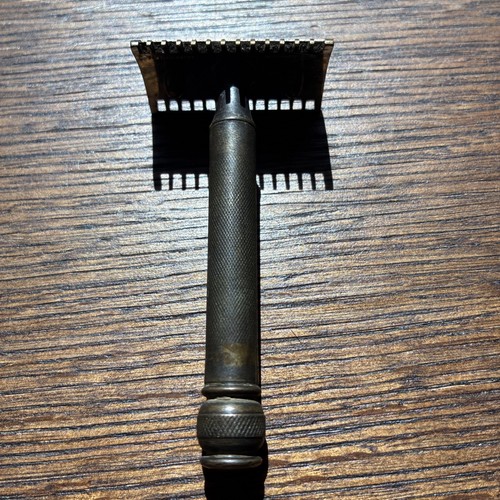 Antique gillette razor gold - antique,