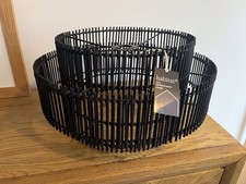 HABITAT BLACK BAMBOO PENDANT