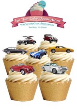 Cake Toppers Classic Cars Car