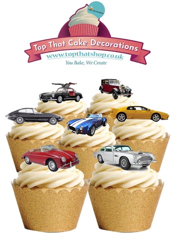 Cake toppers classic cars car - cake,