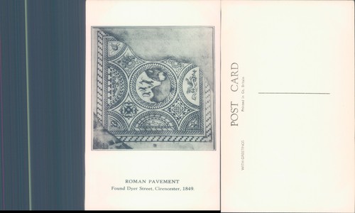 Roman pavement mosaic