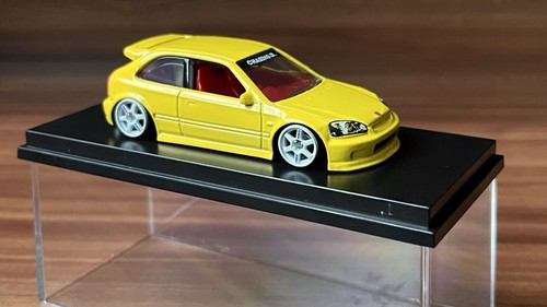 Hot wheels custom jdm yellow - wheels,