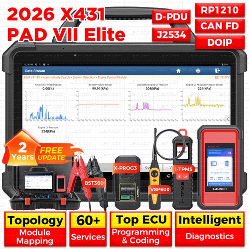 2026 launch x431 pad - pad, elite