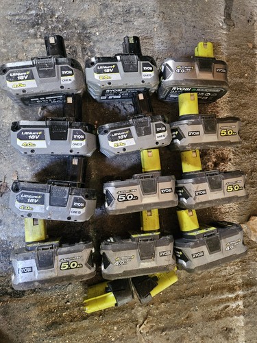 Ryobi one plus 18v batteries - one,