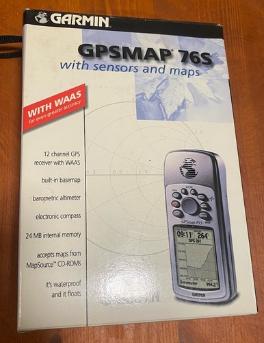 Garmin gpsmap 76s waterproof - gpsmap,