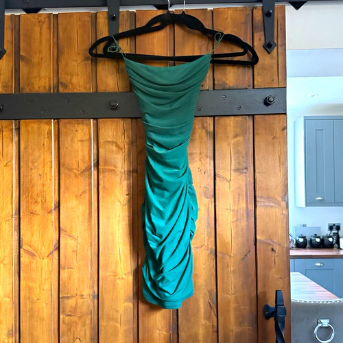 Polly green ruched - oh,