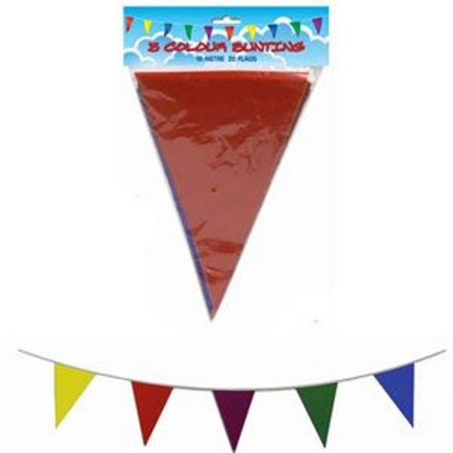 10m 20m coloured flag party - 20m,