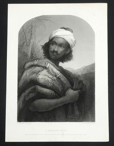 Moorish chief after millais - after,
