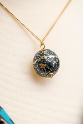 Exquisite edwardian cloisonné - exquisite,
