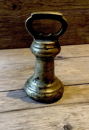 Bell weight victorian solid - bell,