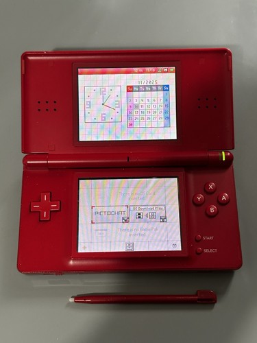 Nintendo red handheld game - nintendo,