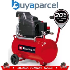 Einhell 24L Air Compressor 8 Bar Electric 1500W TC-AC 190/24/8 Corded + Wheels