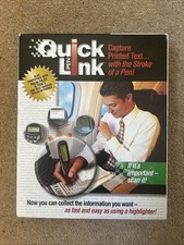 Quick Link Pen. Box opened but equipment never used. Classic and simple to use.