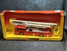 Corgi 1126 Simon Snorkel Dennis Fire Engine, Boxed 1981.