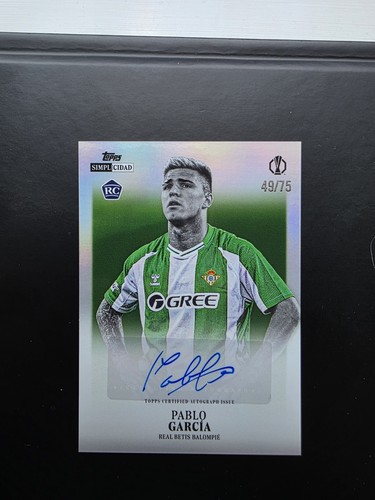 Pablo garcia rookie real - pablo,