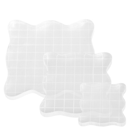 Acrylic stamping blocks set - acrylic,