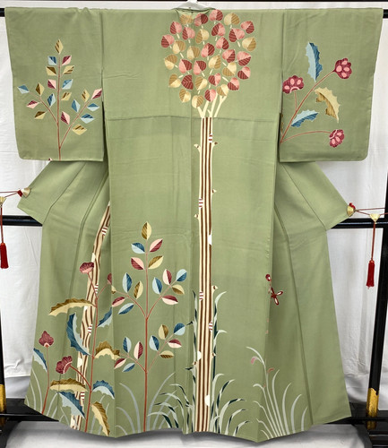 Japanese vintage kimono - vintage,