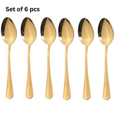 GOLD COLOURED METAL SPOON
